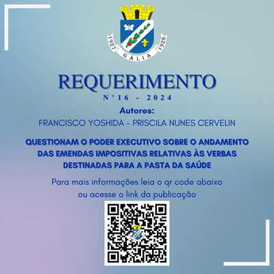 Requerimento 16-2024