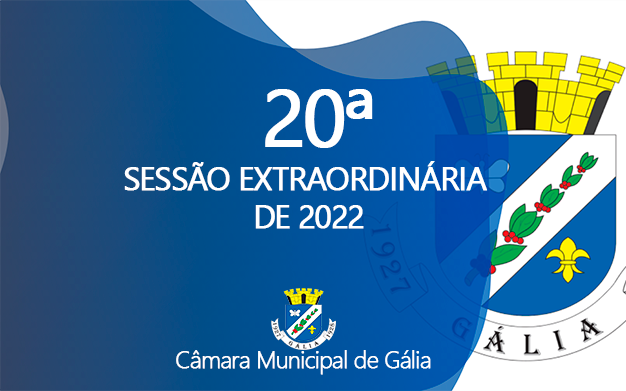 20ª Sessão Extraordinária de 2022