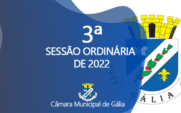 3ª Sessão Ordinária de 2022