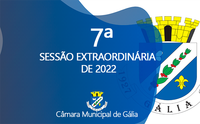 7ª Sessão Extraordinária de 2022