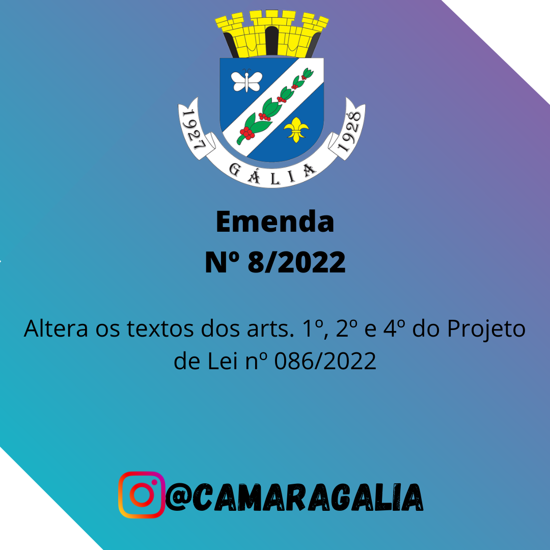 Emenda Nº 8-2022