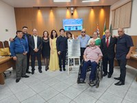 Inauguração da Câmara Municipal de Gália