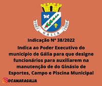 Indicação Nº 38-2022