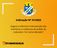 Indicação Nº 47 de 2022