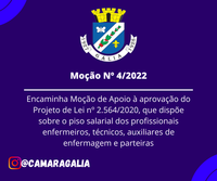 Moção Nº 4 de 2022