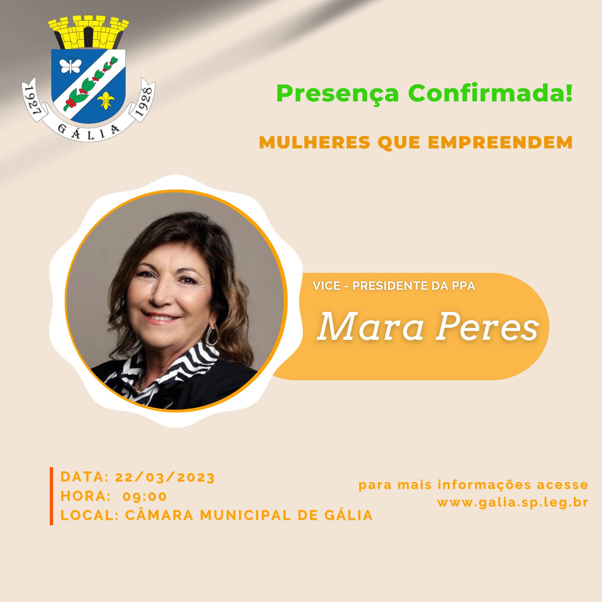 Presença Confirmada!