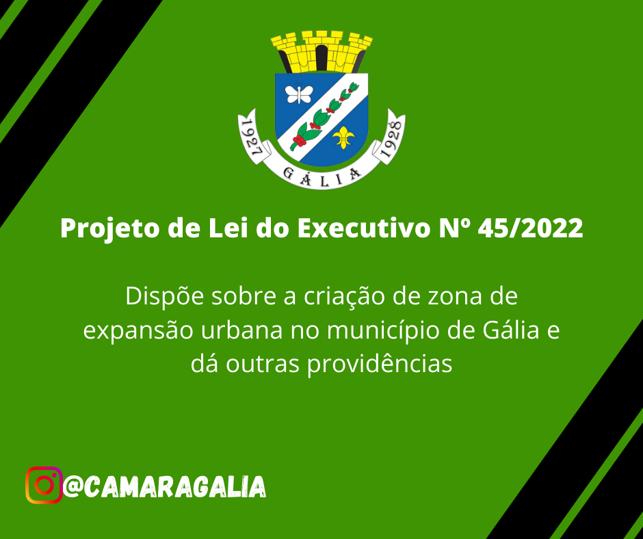 Projeto de Lei do Executivo Nº 45-2022