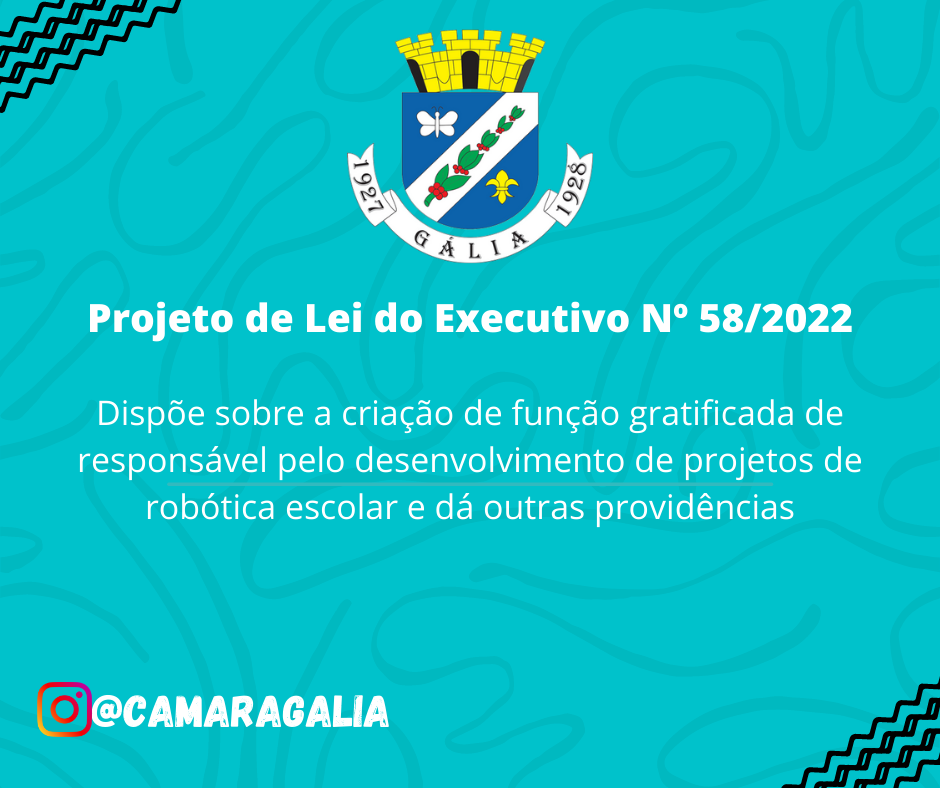 Projeto de Lei do Executivo Nº 58-2022