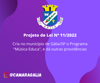 Projeto de Lei Nº 11-2022