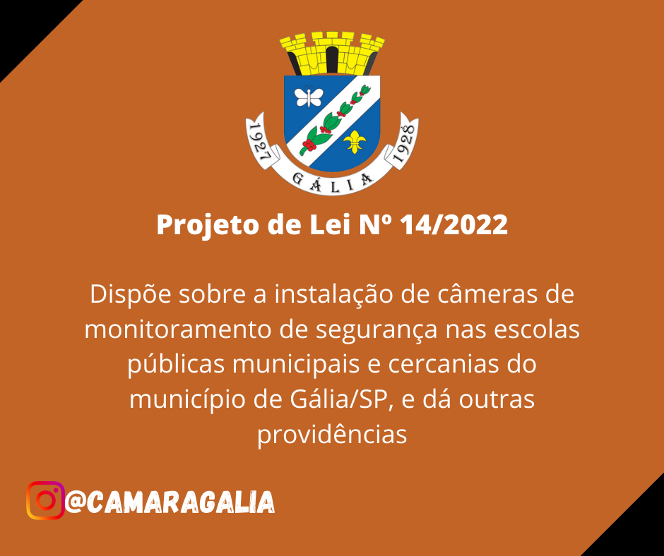 Projeto de Lei Nº 14-2022