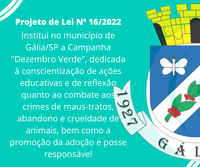 Projeto de Lei Nº 16 de 2022