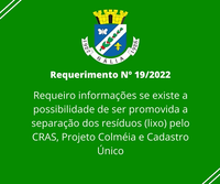 Requerimento Nº 19-2022