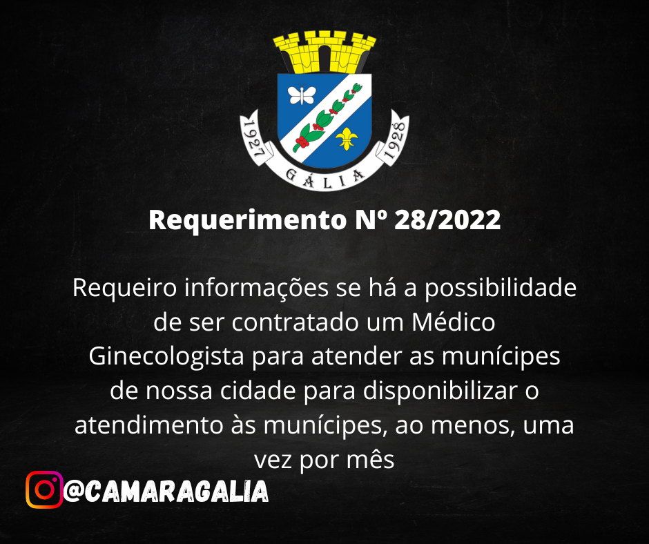 Requerimento Nº 28-2022