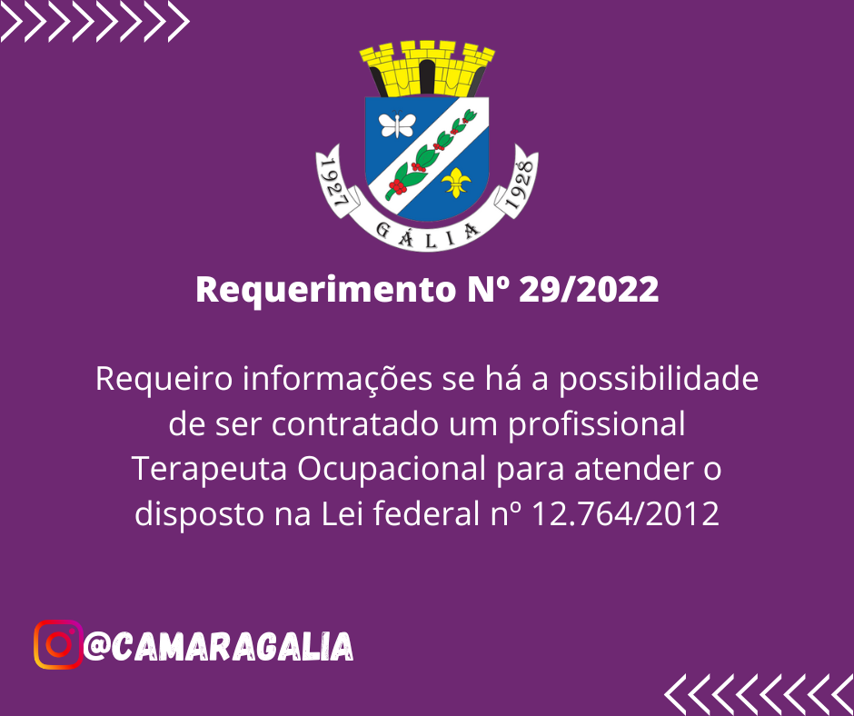 Requerimento Nº 29-2022