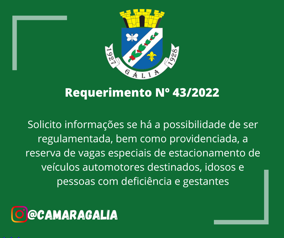 Requerimento Nº 43-2022