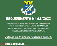 Requerimento Nº 08-2022